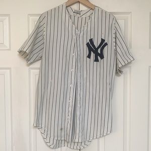 New York Yankees Vintage 1970s Blank Jersey.